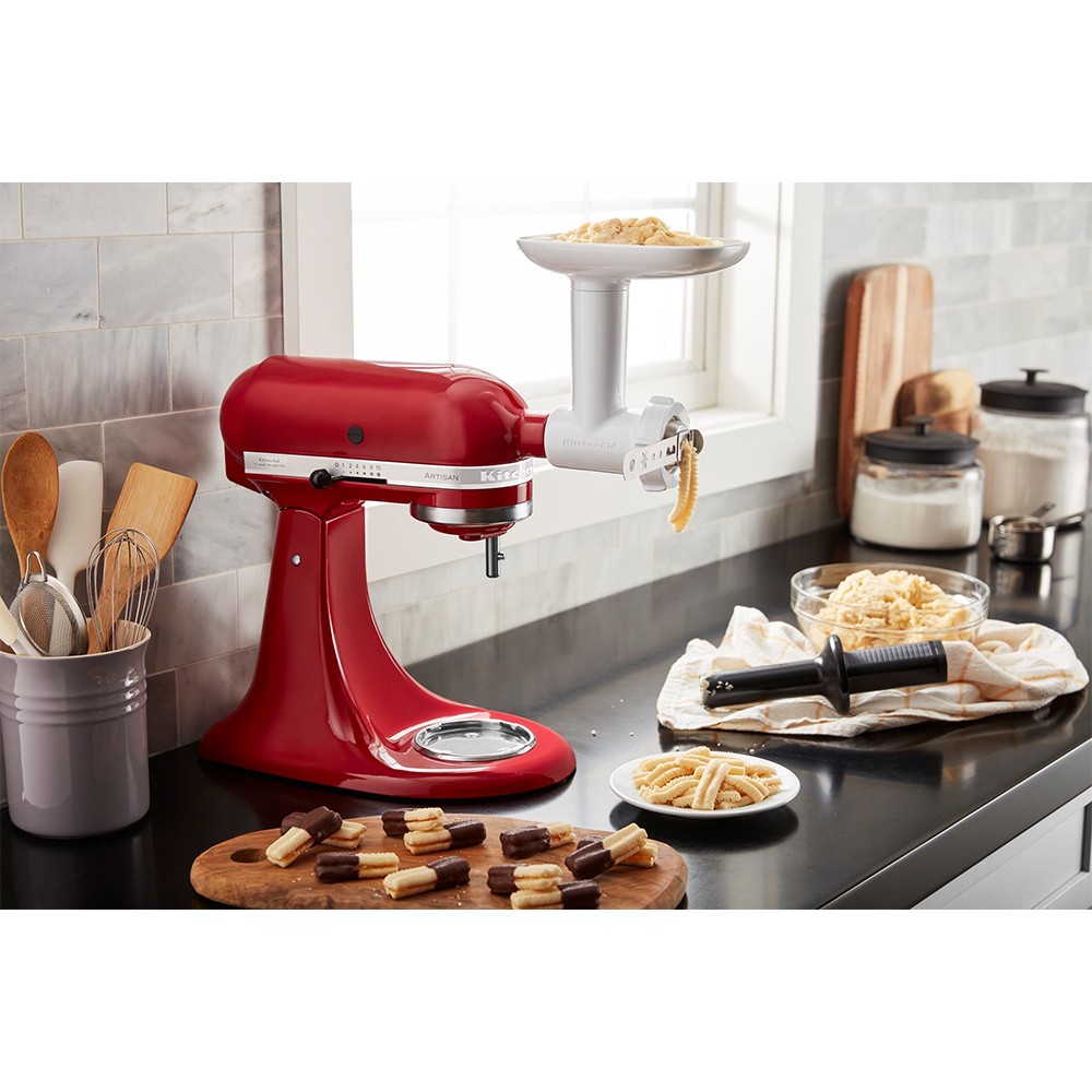 Насадка-м'ясорубка KitchenAid з пресом для приготування печива (5KSMFGCA) - фото 8