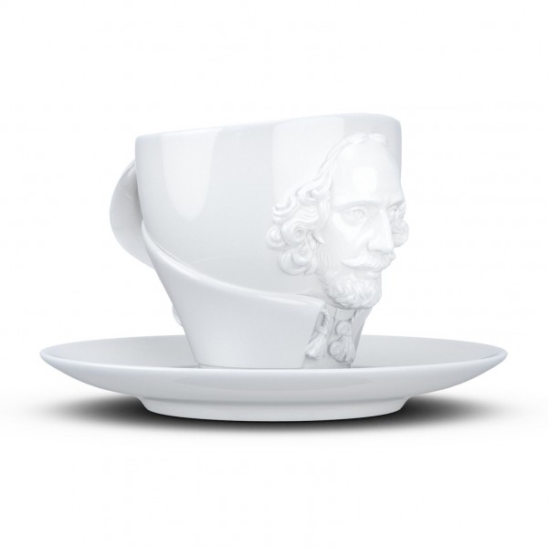 Чашка з блюдцем Tassen Вільям Шекспір 260 мл, порцеляна (TASS801201/TR) - фото 5