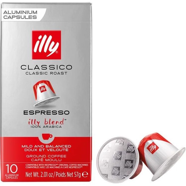 Кофе молотый Illy Classico Espresso 100% Арабика в капсулах 10 шт. - фото 1