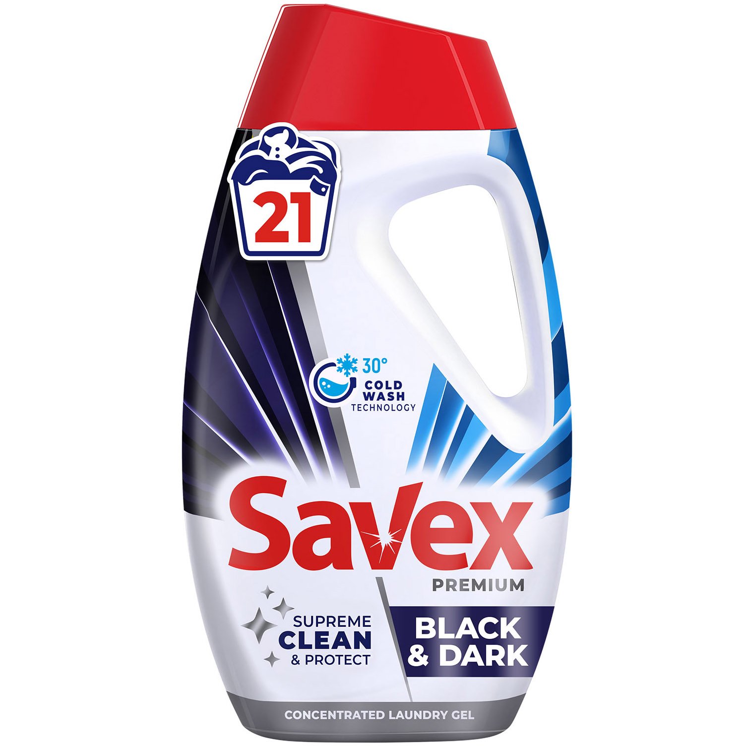 Гель для прання Savex Premium Black & Dark 945 мл - фото 1