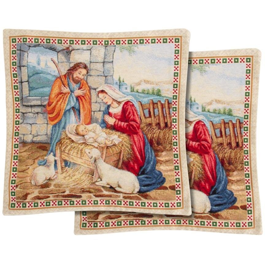 Наволочка Lefard Home Textile Sagrada Familia lurex 2 гобеленова, 45х45 см (732-332) - фото 1