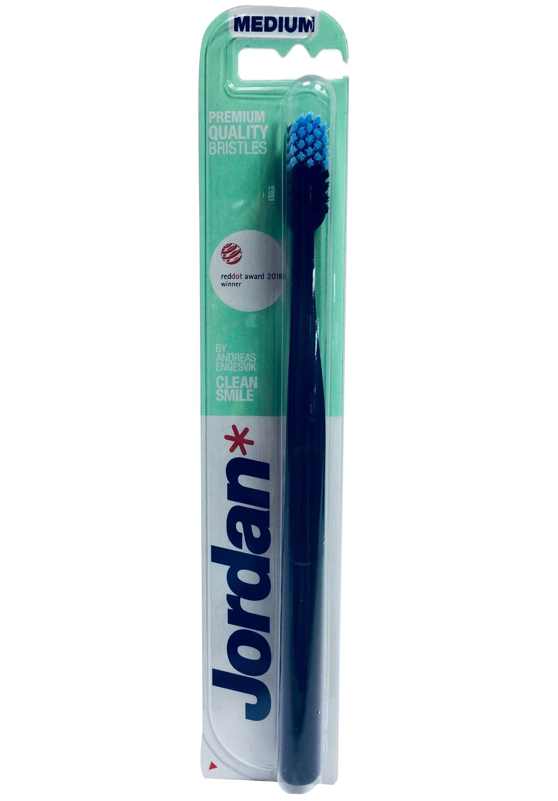 Зубна щітка Jordan Clean Smile, синій - фото 1
