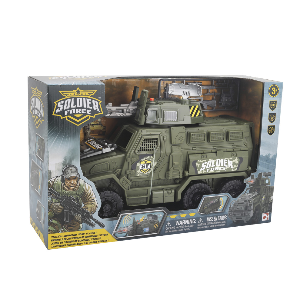 Игровой набор Tactical Command Truck Playset Солдаты Боевая машина (545121) - фото 3