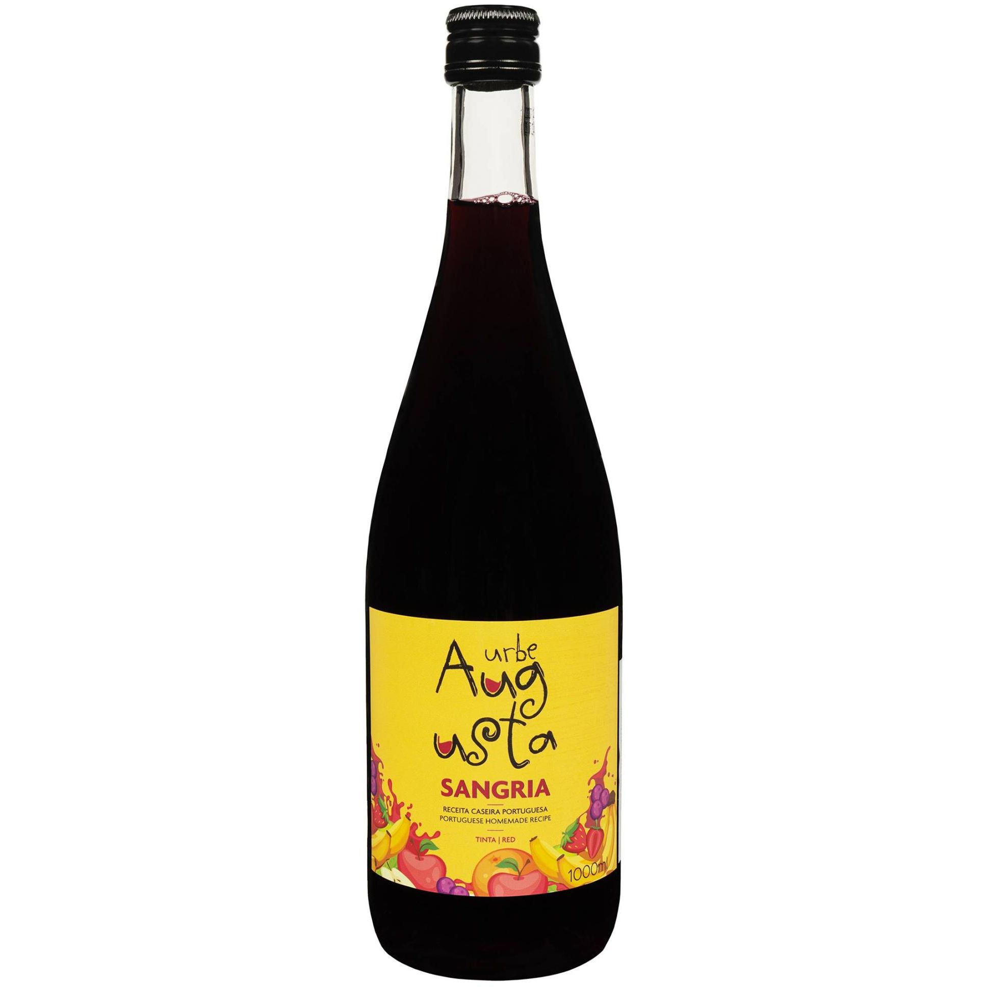 Напиток винный ароматизированный Urbe Augusta Sangria красный полусладкий 1 л - фото 1