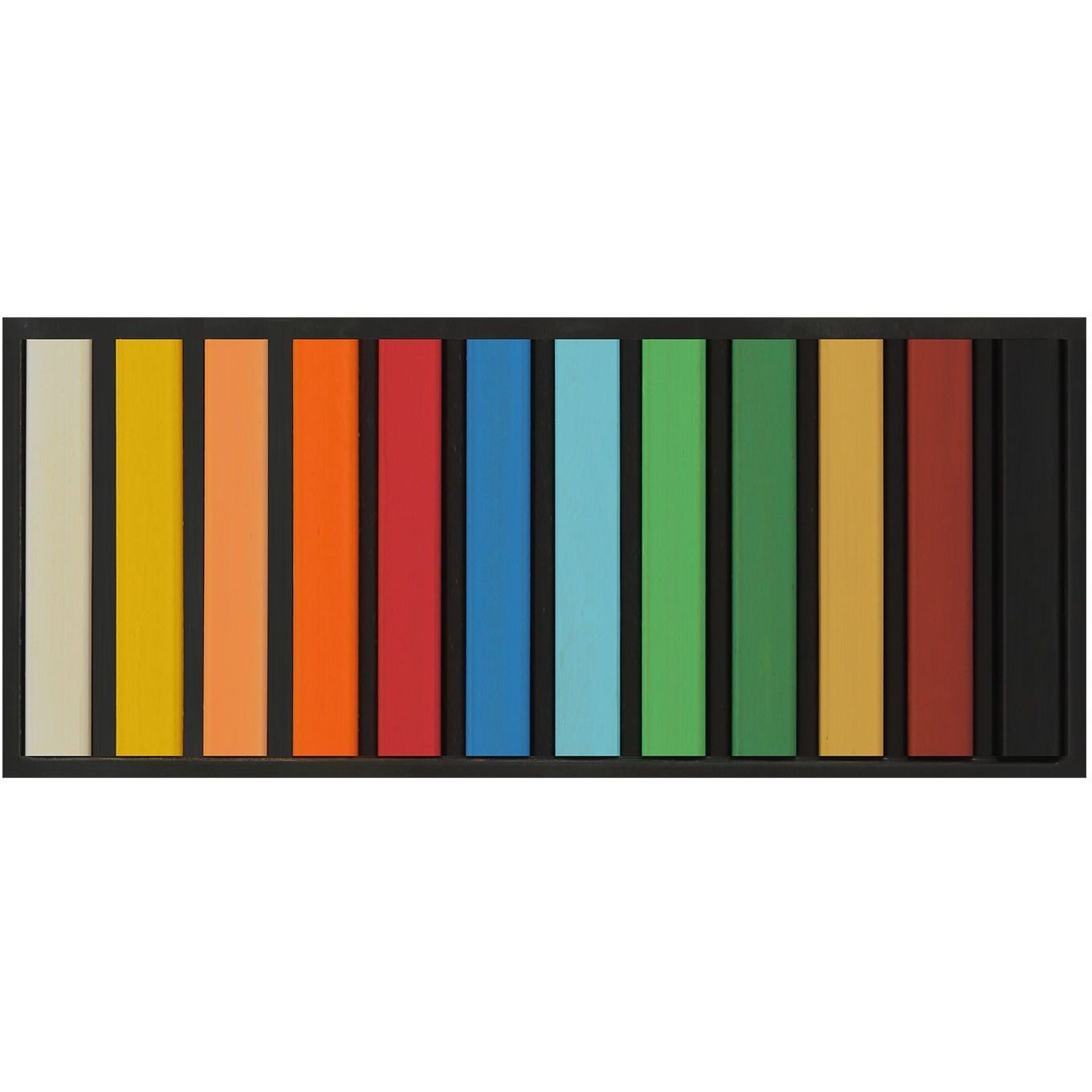 Пастель суха художня м'яка ZiBi ART Line 12 кольорів (ZB.2493) - фото 2