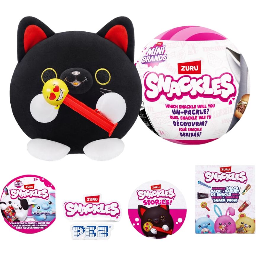 Фото - М'яка іграшка М'яка іграшка-сюрприз Snackle-S Mini Brands (77510S)