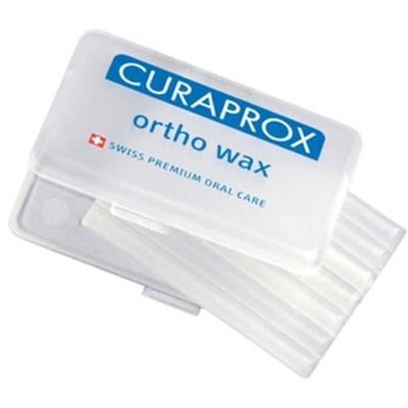Ортодонтичний віск Curaprox смужки у пластиковому контейнері 7 шт. - фото 3
