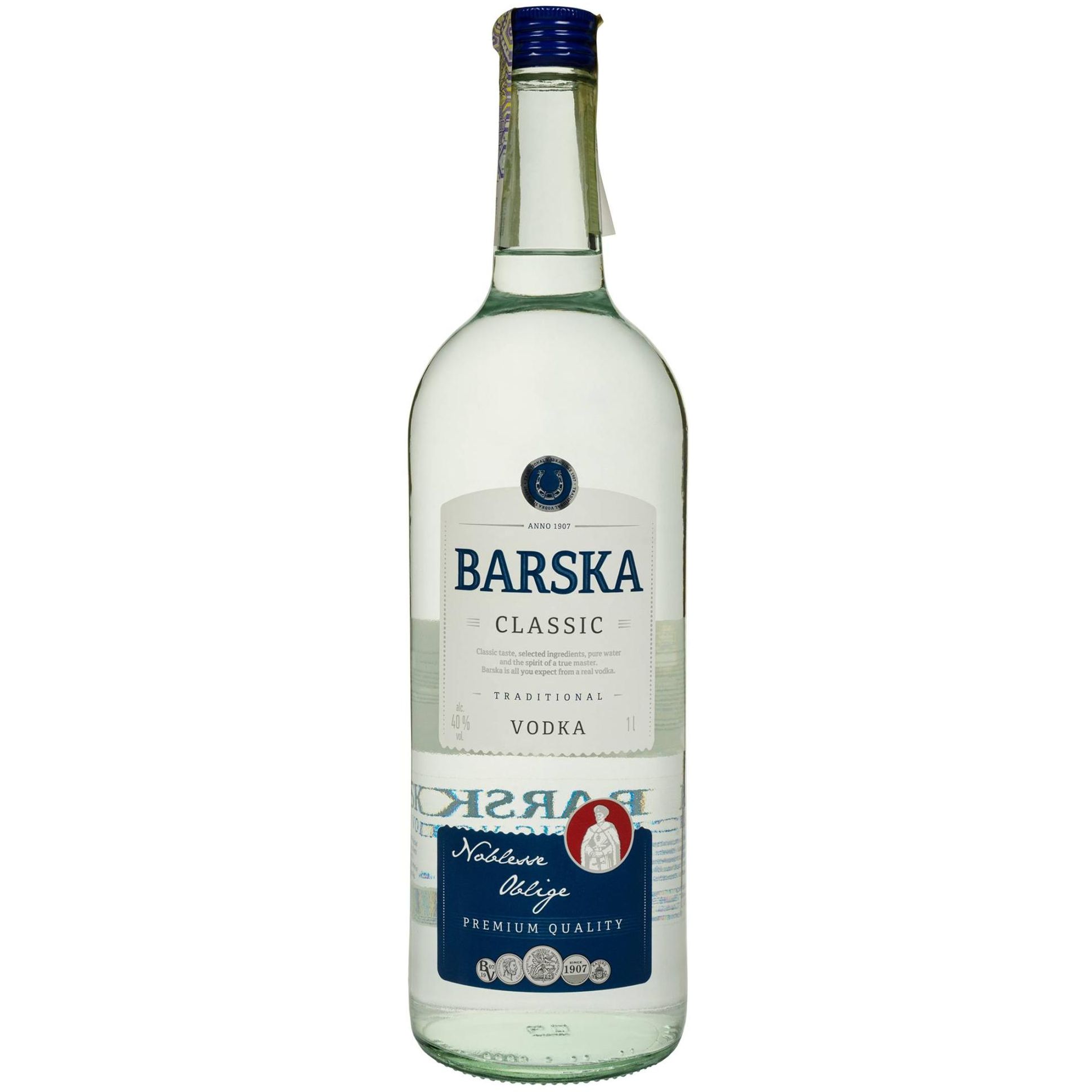 Водка Barska Classic 40% 1 л - фото 1