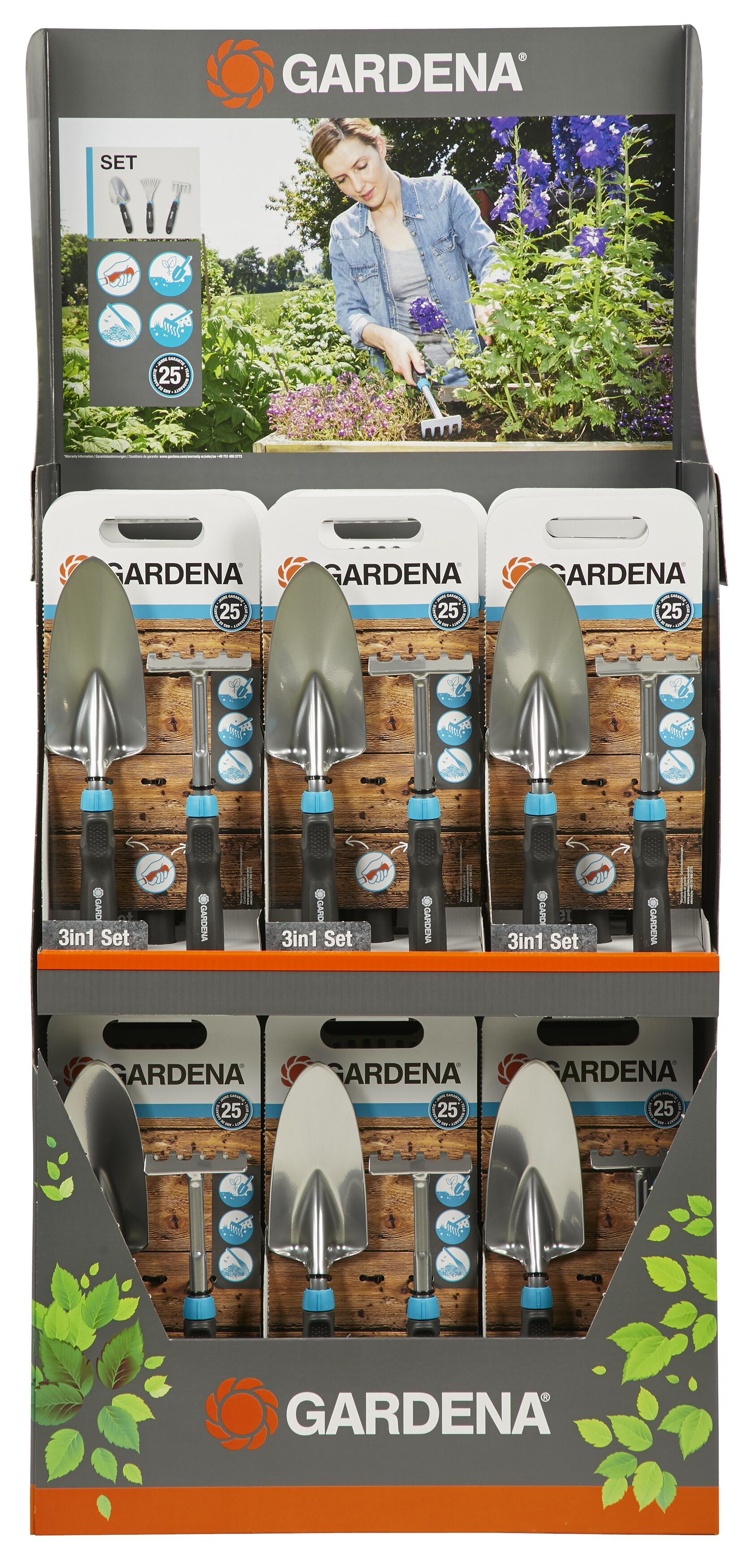 Комплект садових інструментів Gardena Comfort - фото 2