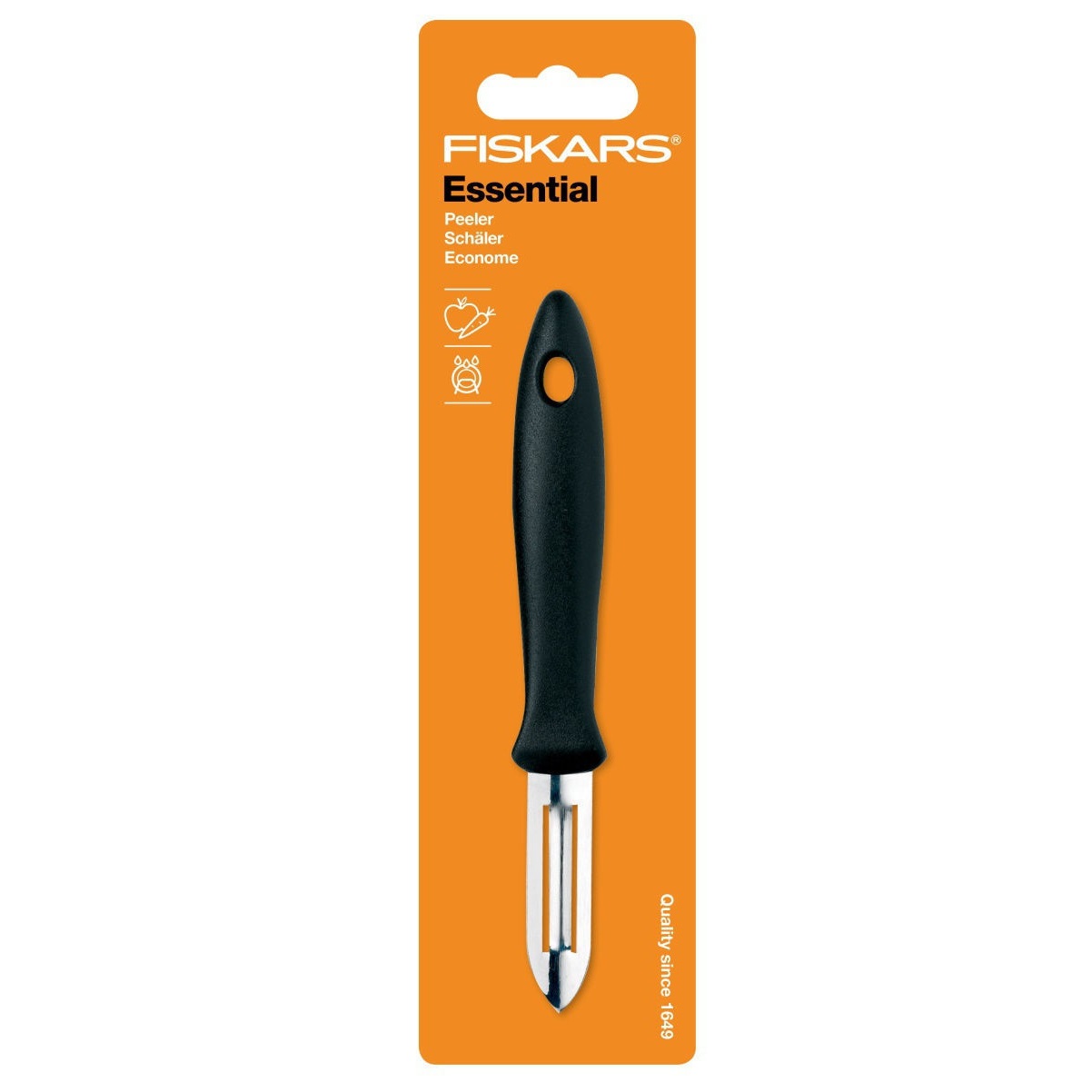 Нож для овощей Fiskars Essential, 6 см (1023786) - фото 2