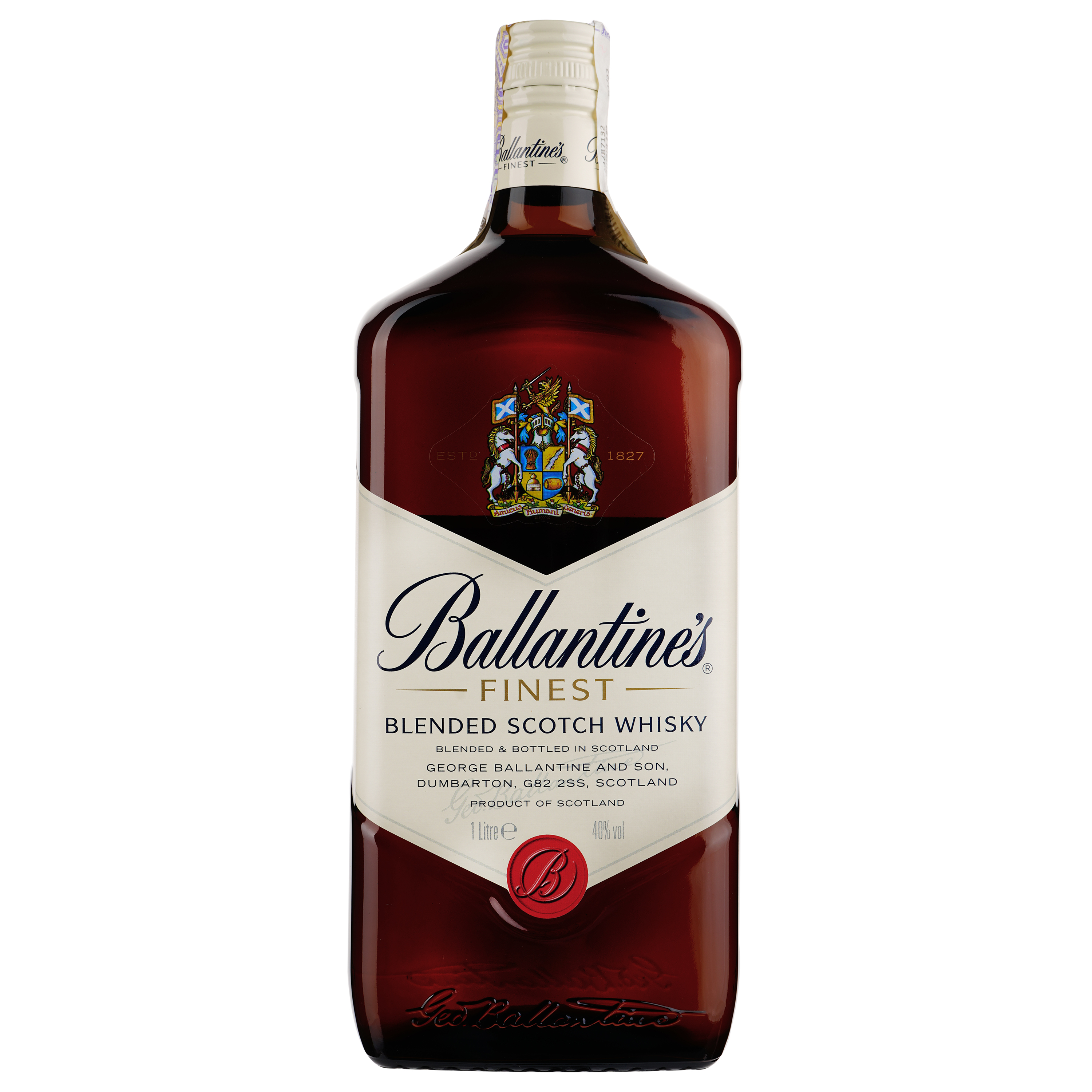 Набор: Виски Ballantine's Finest 40% 1 л + Напиток Pepsi сильногазированный 2 шт. х 0.33 л - фото 2