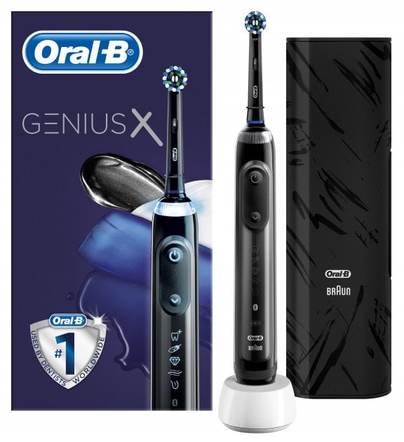 Электрическая зубная щетка Oral-B Special Edition Genius X Black, черный - фото 1