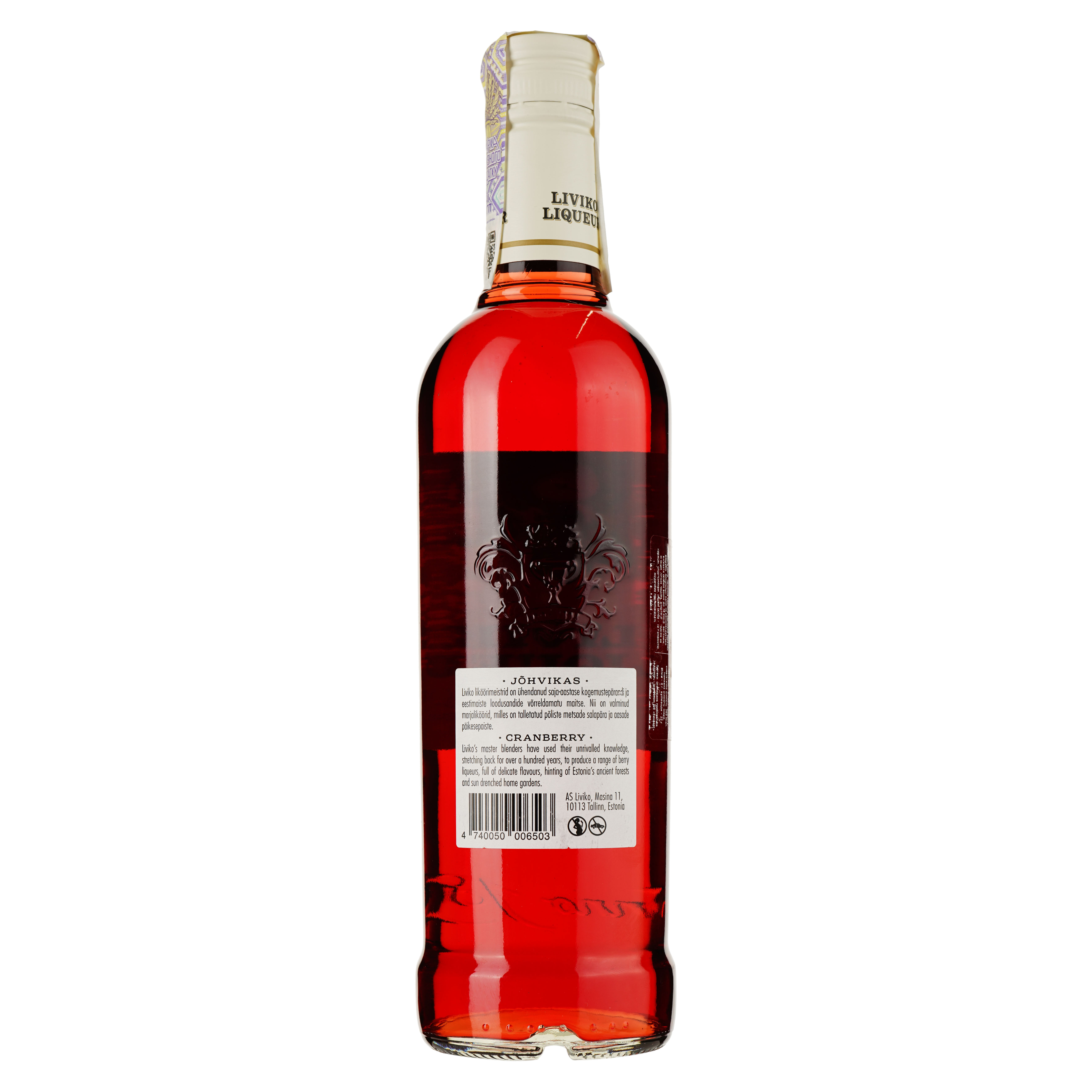 Лікер Liviko Cranberry 21% 0.5 л - фото 2