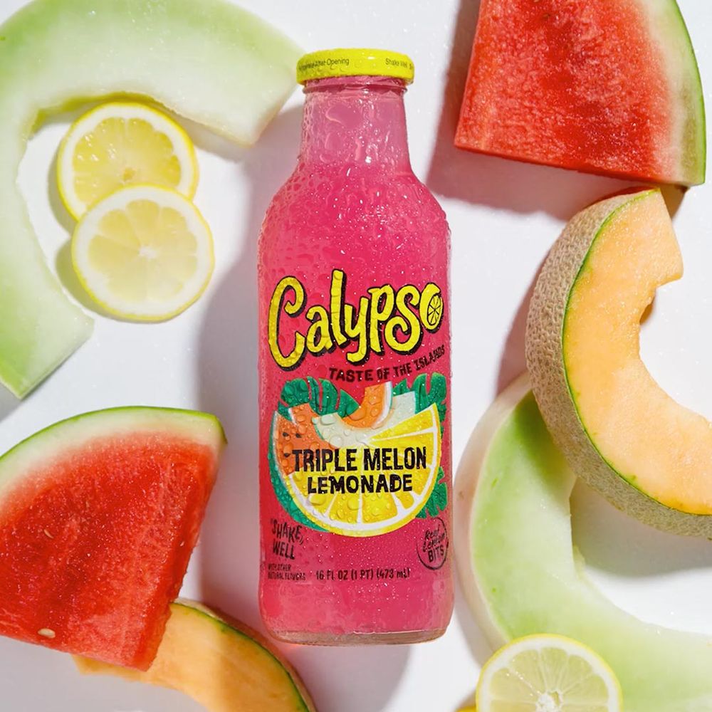 Напій Calypso Triple Melon Lemonade безалкогольний 473 мл (896717) - фото 3