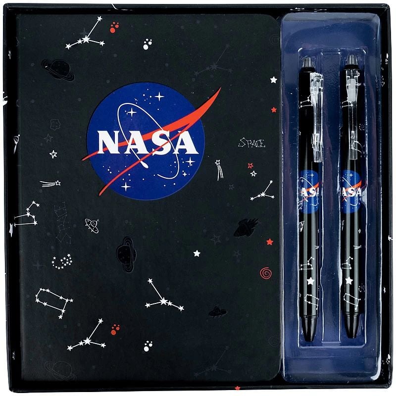 Набір подарунковий Kite NASA блокнот і 2 ручки (NS21-499) - фото 3