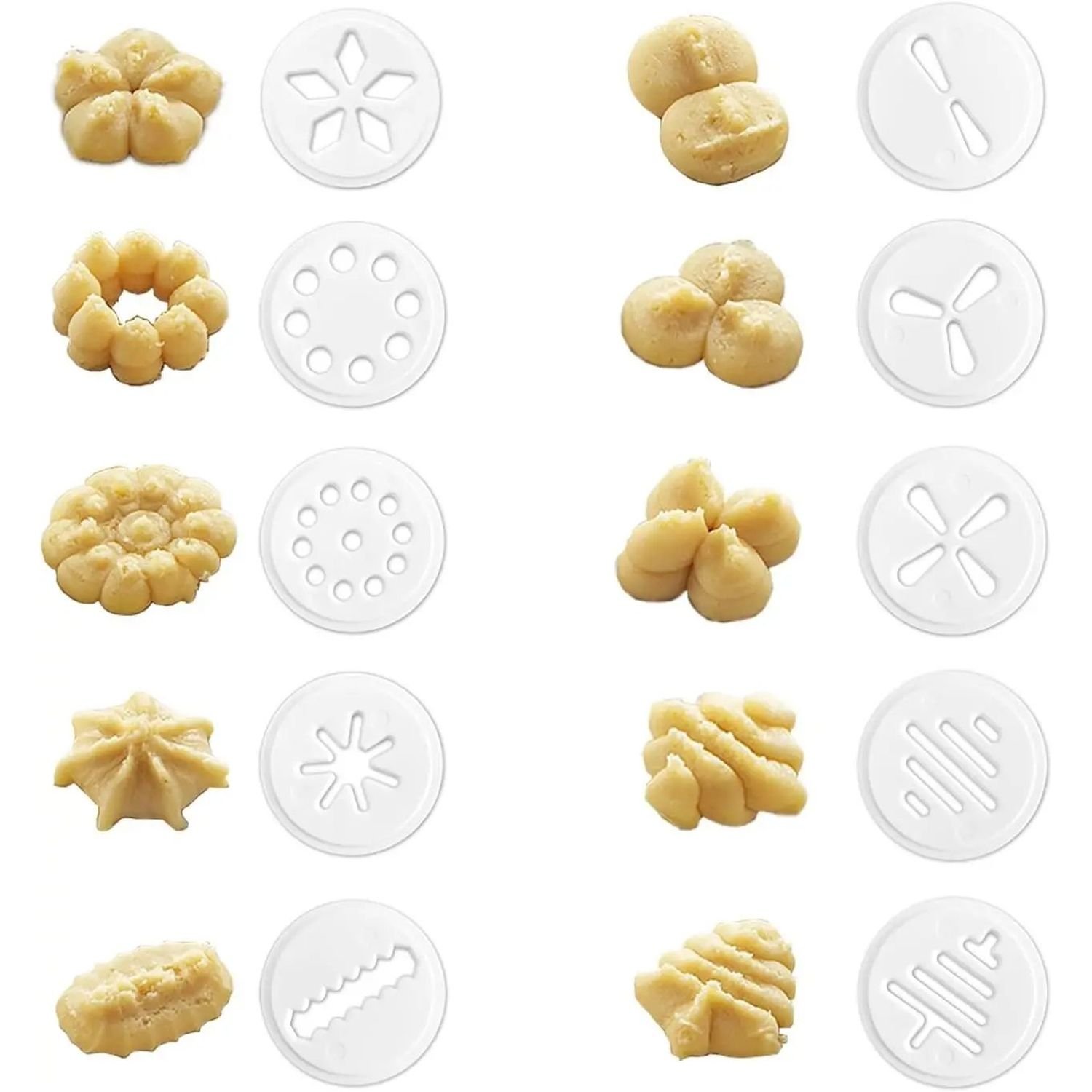 Кондитерський шприц-прес Supretto для печива 16 насадок (8352) - фото 6
