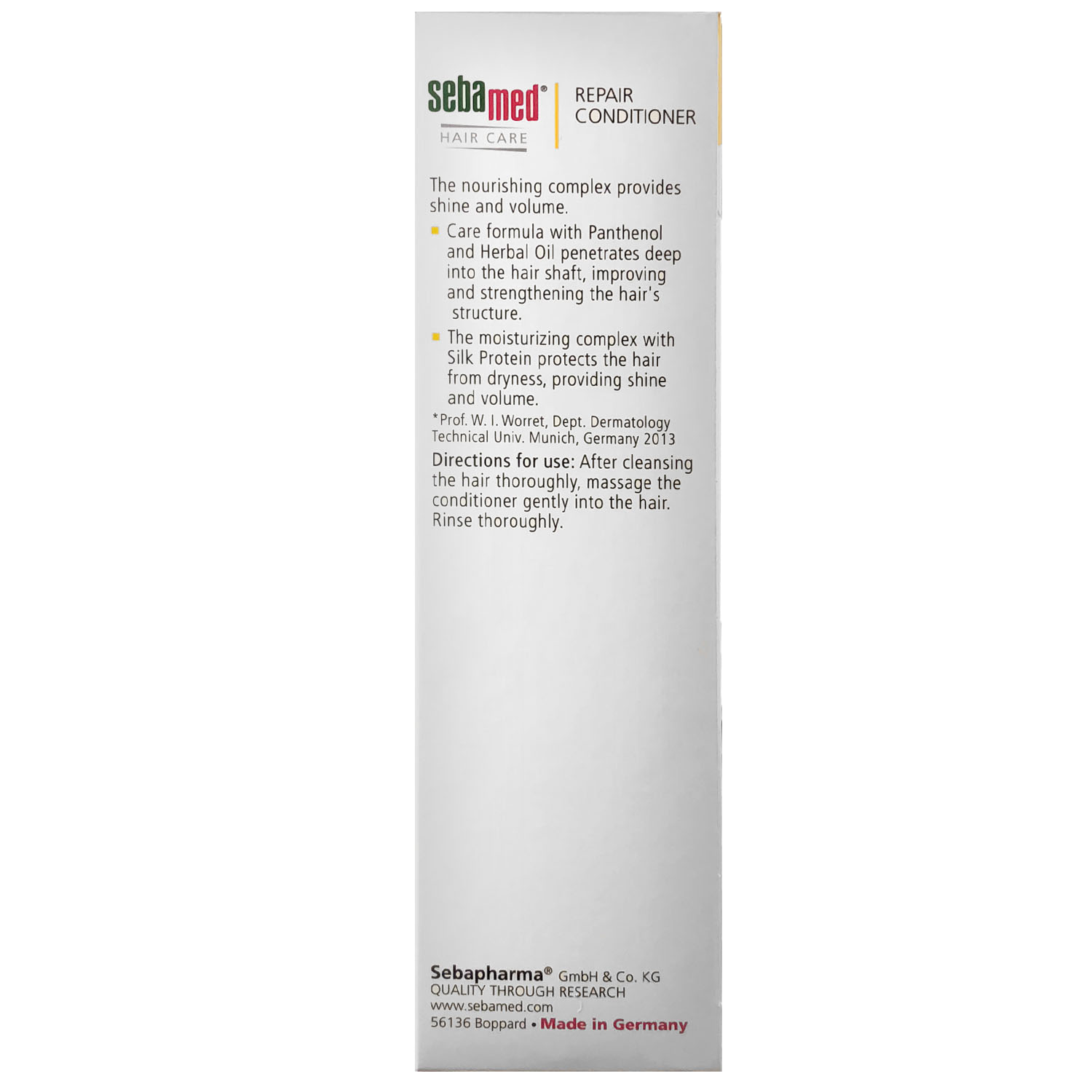 Кондиціонер для волосся Sebamed Hair Care, відновлюючий, 200 мл - фото 3