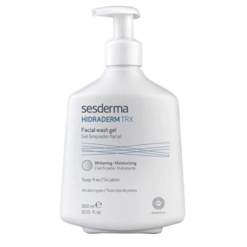 Очищающий гель для лица Sesderma Hidraderm TRX Facial Wash Gel, 300 мл - фото 1
