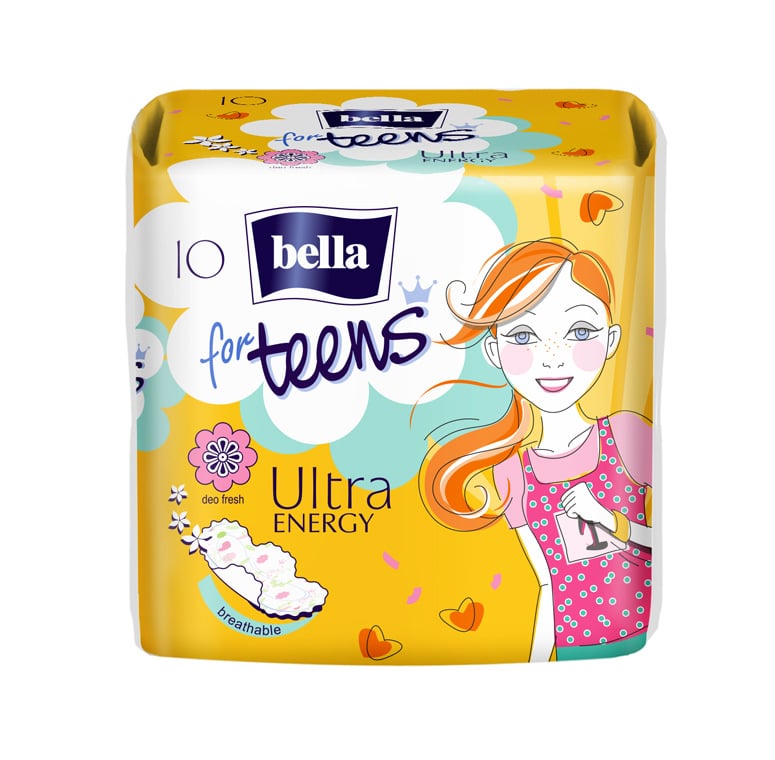 Гігієнічні прокладки Bella for Teens Ultra Energy, 10 шт. - фото 2