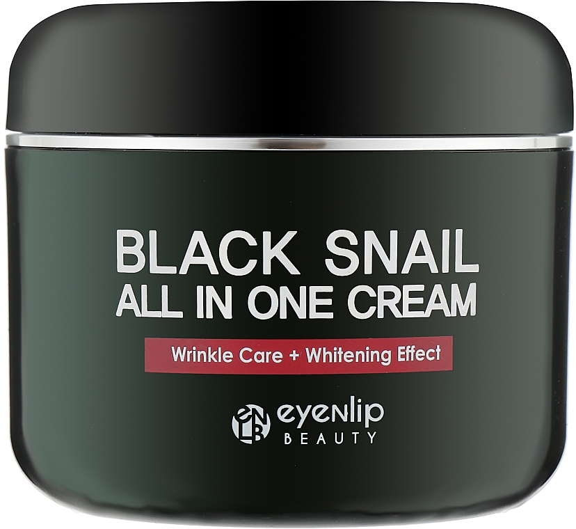 Крем для лица Eyenlip Black Snail All In One с муцином черной улитки 100 мл - фото 2