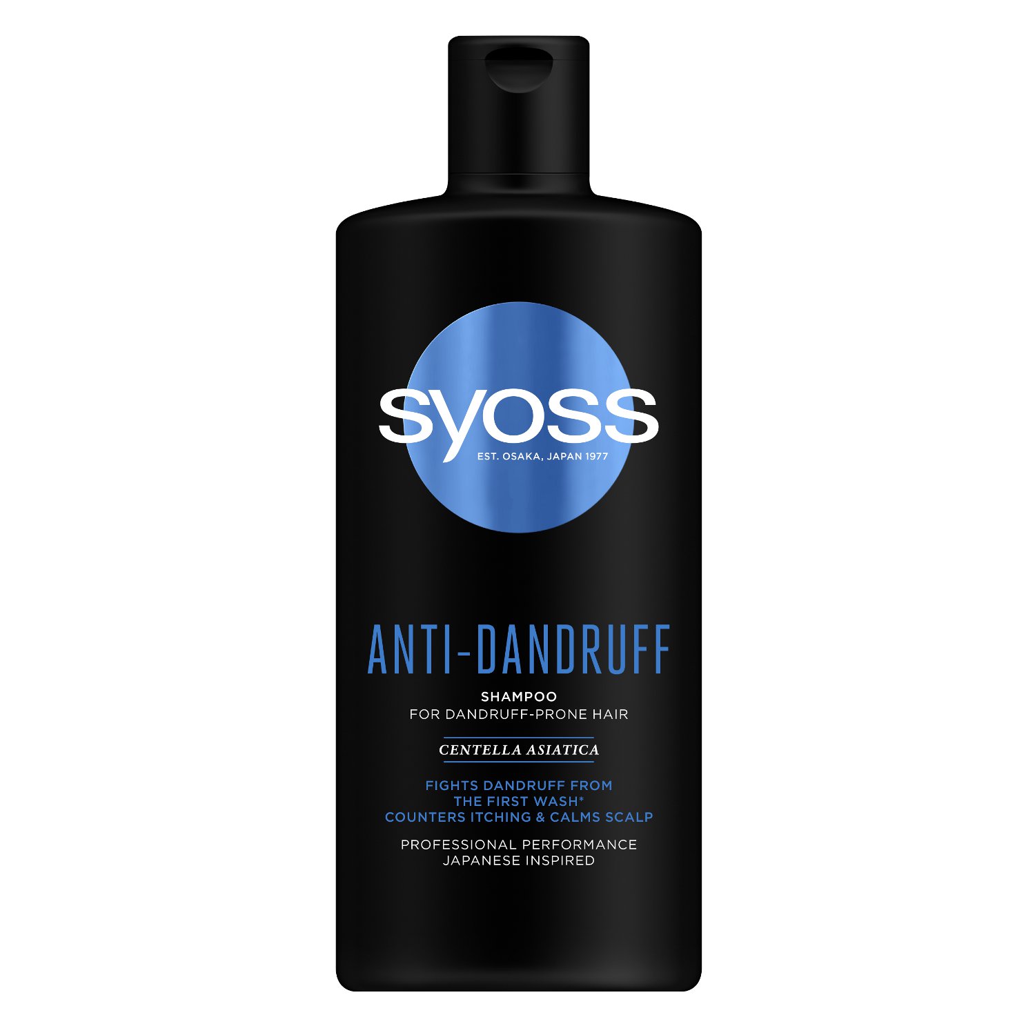 Шампунь Syoss Anti-Dandruff с Центеллой Азиатской для волос, склонных к перхоти, 440 мл - фото 1
