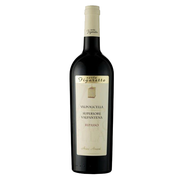 Вино Corte Figaretto Valpolicella Ripasso Superiore, червоне, сухе, 0,75 л - фото 1