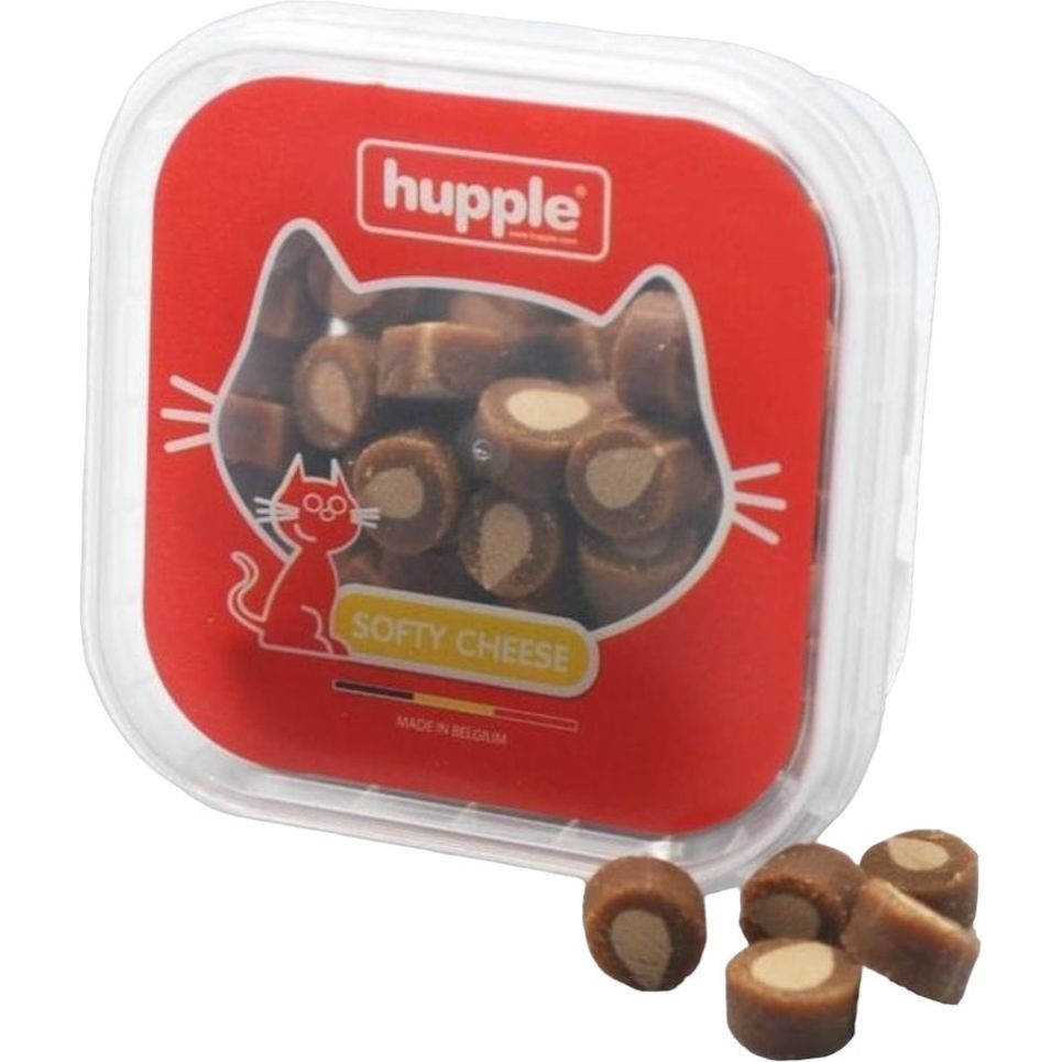 Лакомства для кошек Hupple Softy Cheese Cat 80 г - фото 1