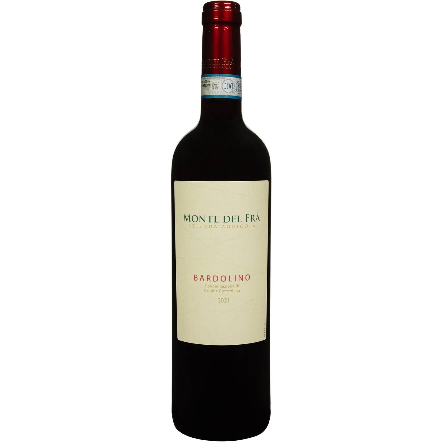 Вино Monte Del Fra Bardolino DOC, червоне, сухе, 0,75 л - фото 1