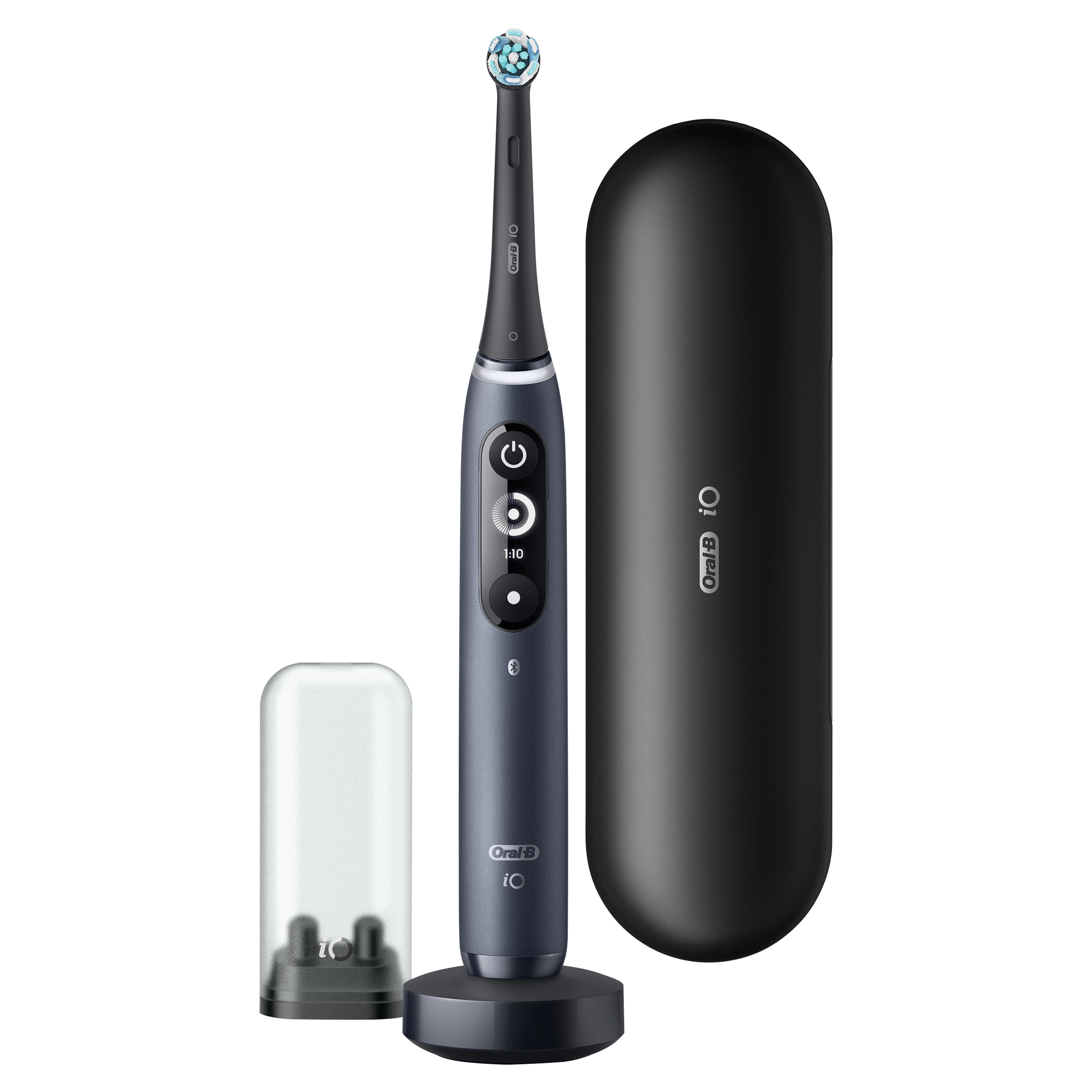 Електрична зубна щітка Oral-B iO Series 7 iOM7.1B2.2BD 3758 Black onyx - фото 1