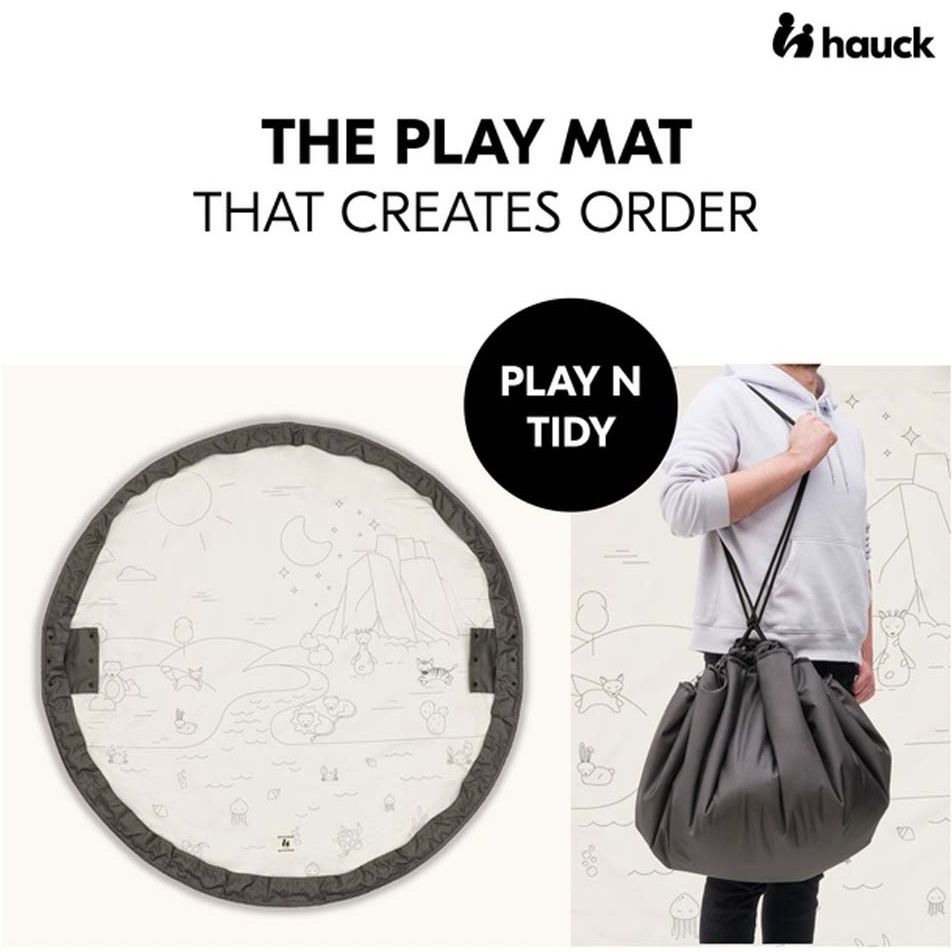 Игровой коврик-сумка Hauck Play N Tidy Dark Grey - фото 7
