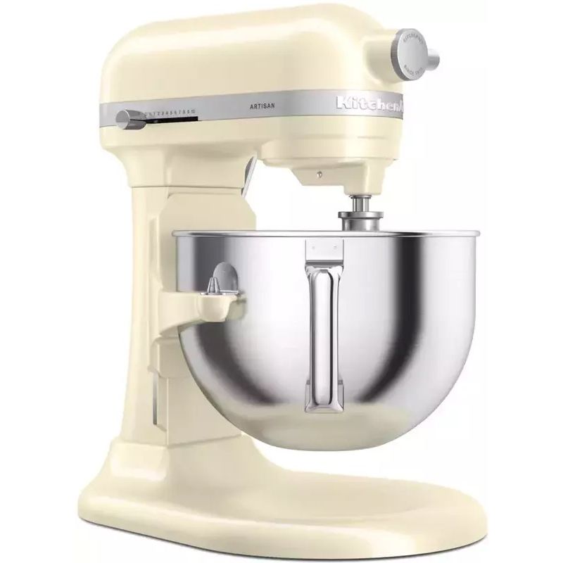 Планетарний міксер KitchenAid Artisan з підйомною чашею 5.6 л кремовий (5KSM60SPXEAC) - фото 3