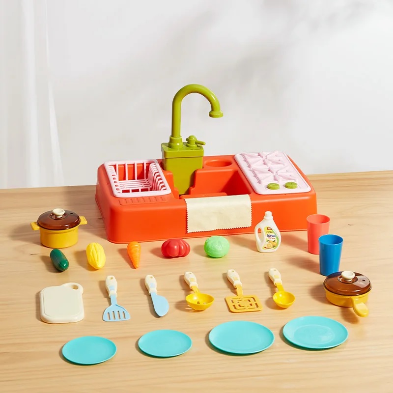 Детский игровой набор Beiens Мини кухня красный (9952red) - фото 2