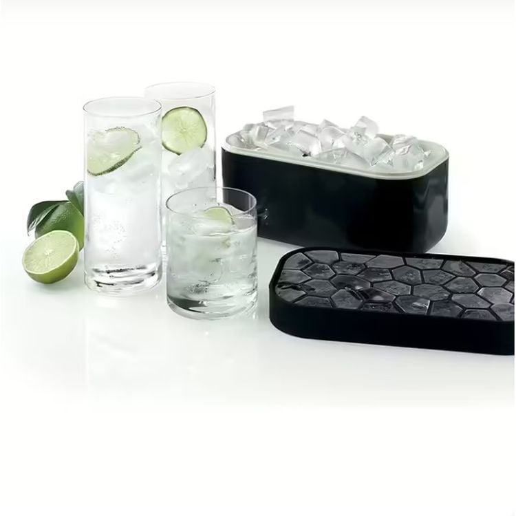 Коробка для льоду Lekue Ice & Ice Trays чорна (880247) - фото 4