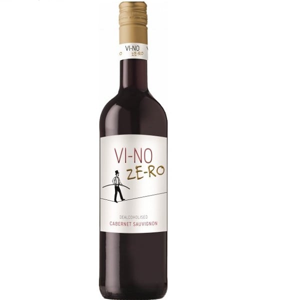 Вино Vi-No Ze-Ro Cabernet Sauvignon, красное, полусладкое, 0%, 0,75 л - фото 1