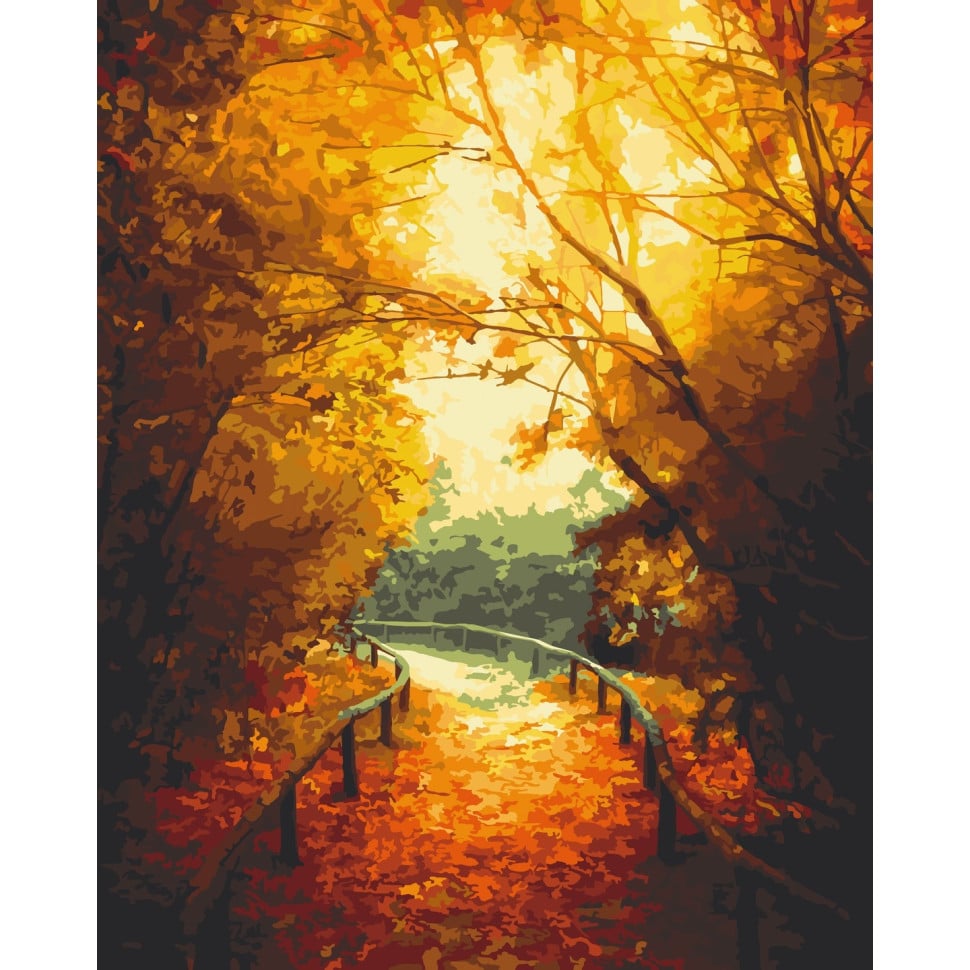 Картина за номерами ArtCraft Тепла осінь 40x50 см (10540-AC) - фото 1