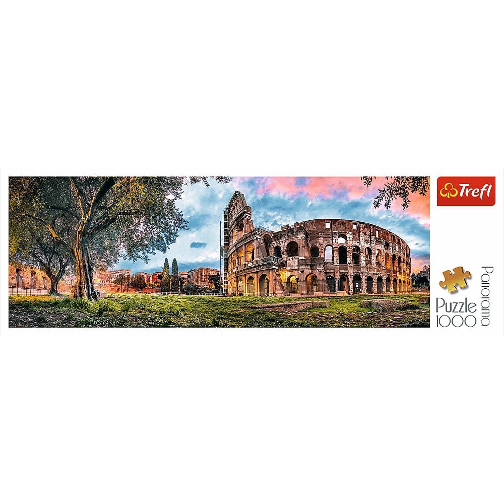Пазлы Trefl Панорама Колизей на рассвете 1000 элементов - фото 2