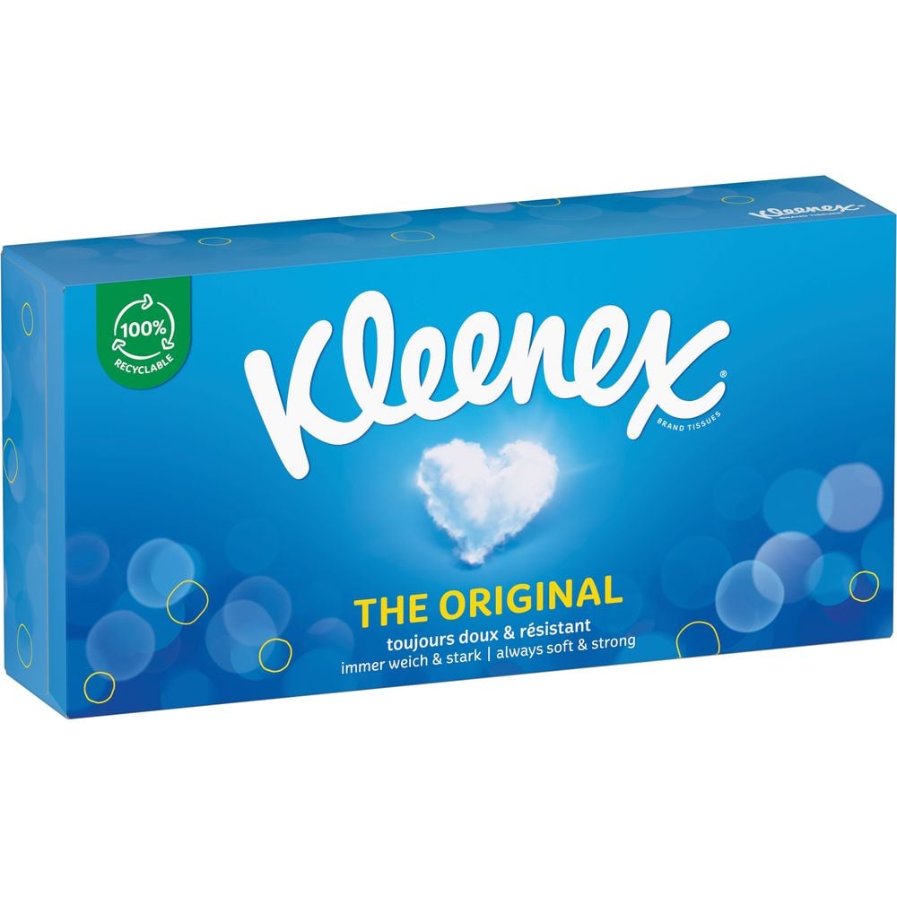 Серветки Kleenex Original універсальні в коробці 72 шт. - фото 2