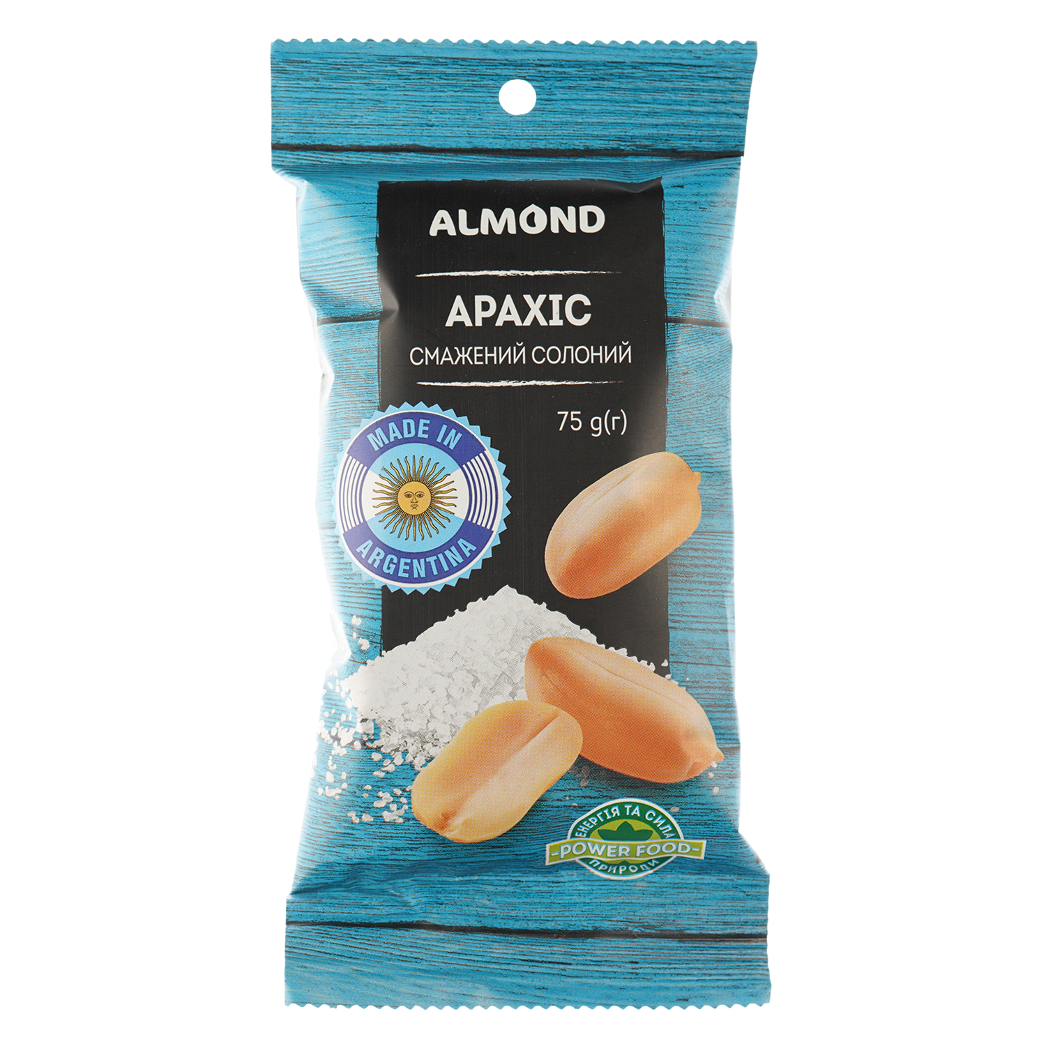 Арахіс Almond смажений солоний 75 г (930640) - фото 1