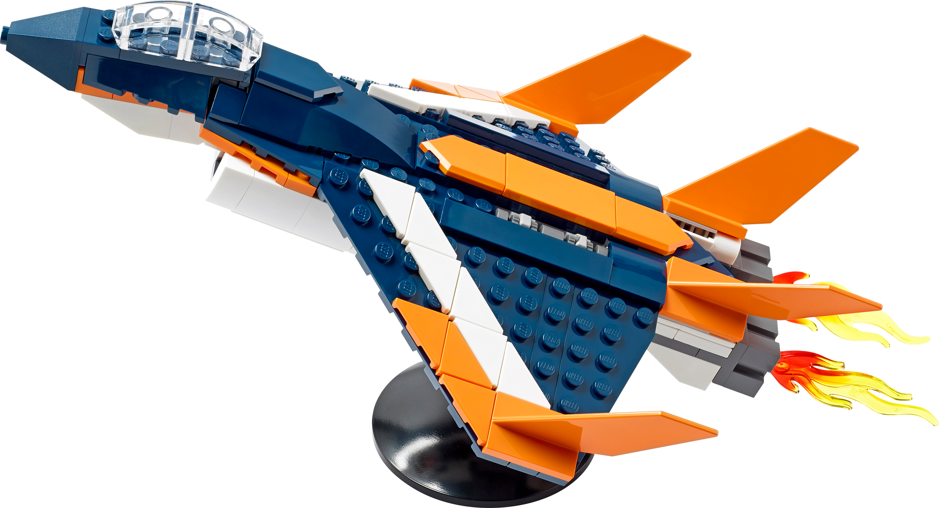 Конструктор LEGO Creator Сверхзвуковой самолет 3 в 1, 215 деталей (31126) - фото 2