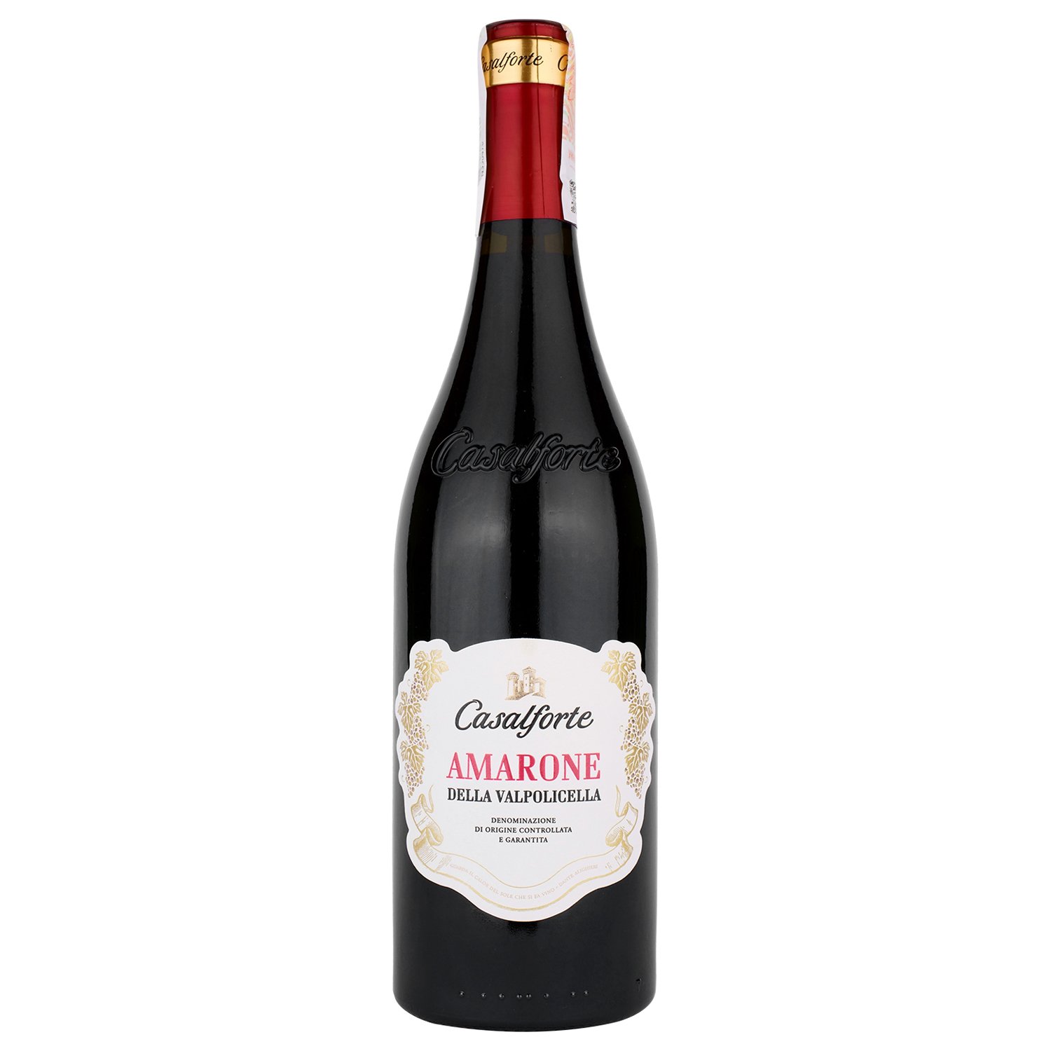 Вино Casalforte Amarone della Valpolicella DOCG, червоне, сухе, 0,75 л - фото 1
