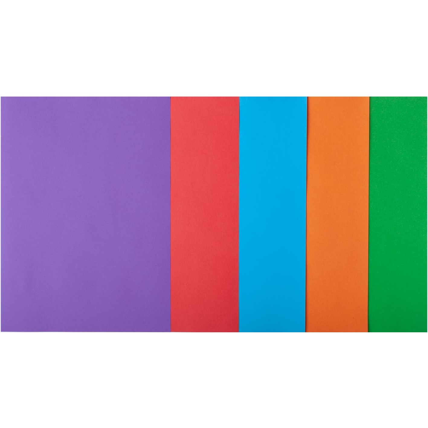 Набір кольорового паперу Buromax Intensiv А4 20 аркушів 5 кольорів (BM.2721320-99) - фото 2