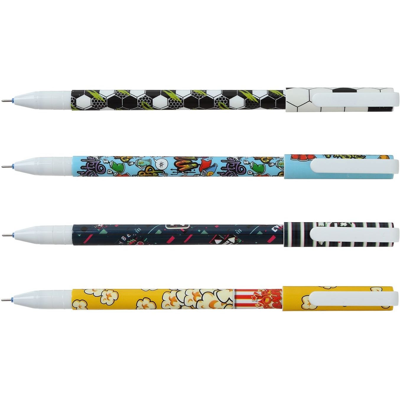 Ручка гелева ZiBi Пиши-стирай Kids Line 0.5 м в асортименті (ZB.2211-99) - фото 2