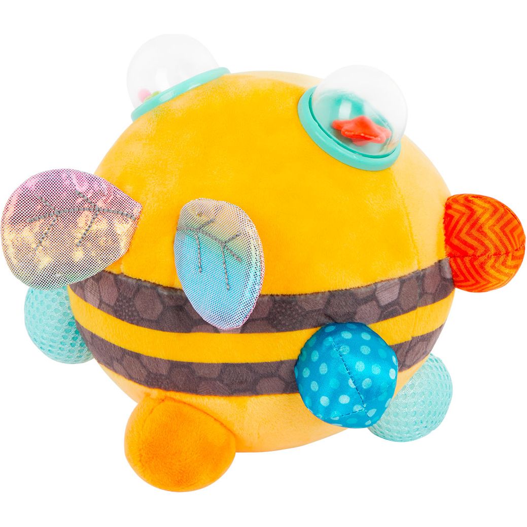 Сенсорна м’яка іграшка Battat Бджілка Пухнастик Дзиж (BX2037Z) - фото 4