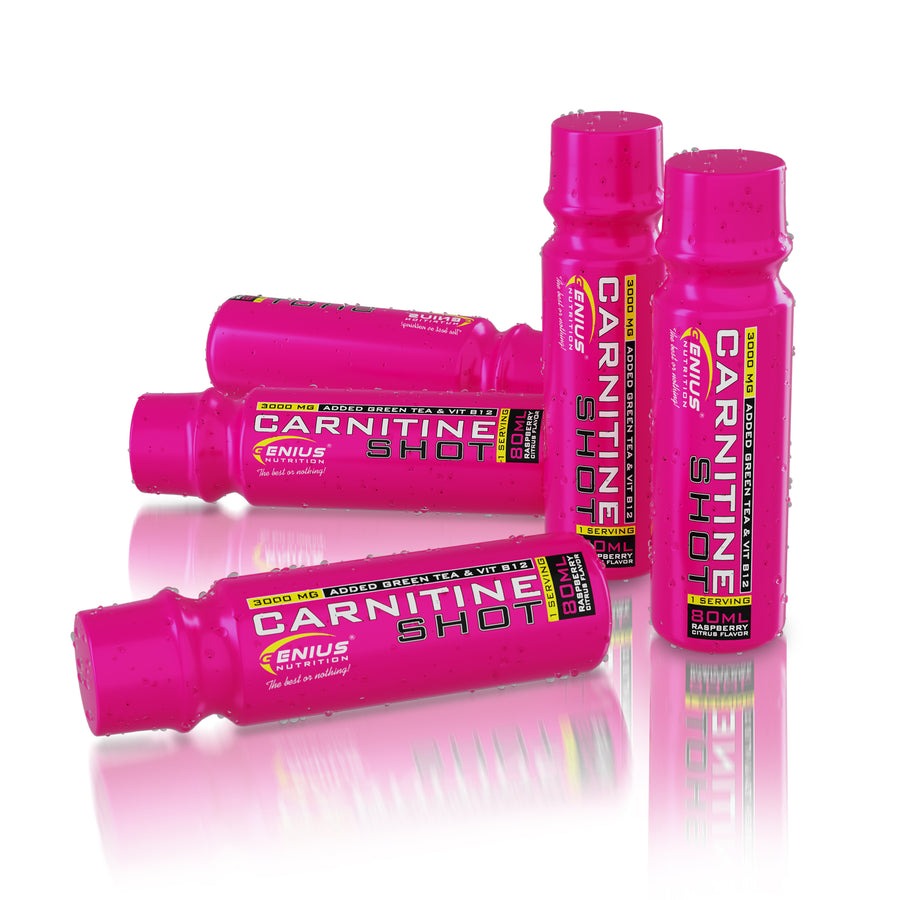 Карнитин Genius Nutrition Carnitine Shot Малина Цитрус 80 мл - фото 4