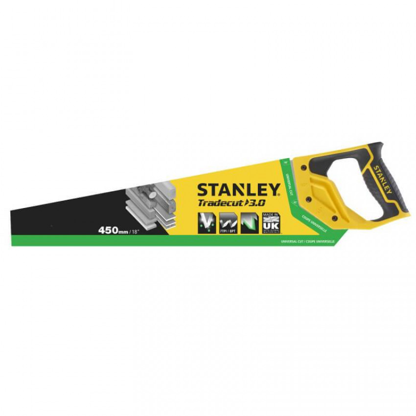 Ножівка по дереву Stanley Tradecut 7TPI 450 мм (STHT20354-1) - фото 2