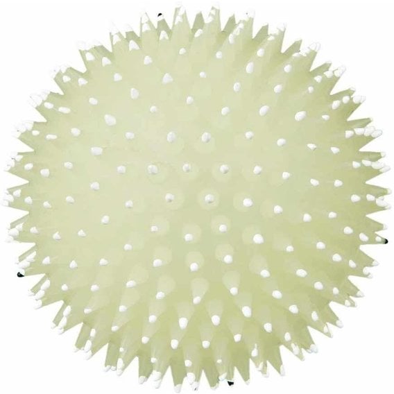 Игрушка для собак Trixie Мяч игольчатый виниловый светящийся, с пищалкой, d 10 см, в ассортименте (34091) - фото 2