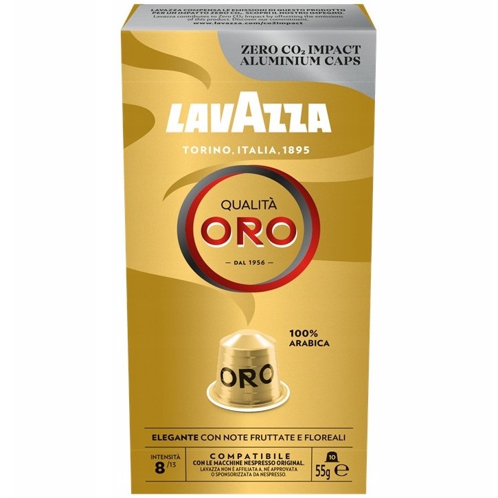 Кава в капсулах Lavazza Nespresso Qualita ORO, 10 капсул - фото 1