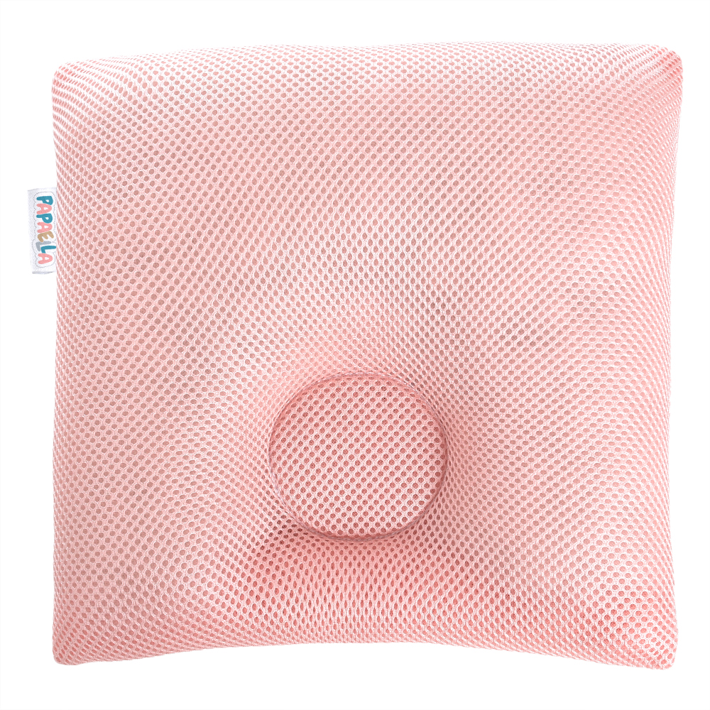 Подушка для младенцев Papaella Ортопедическая Maxi, диаметр 9 см, пудровый (8-32583) - фото 1