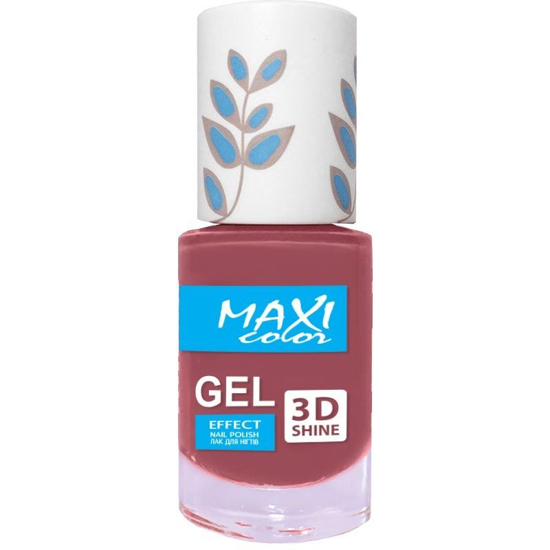 Лак для нігтів Maxi Color Gel Effect New Palette відтінок 8, 10 мл - фото 1