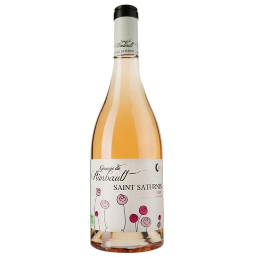 Вино Grange de Rimbault Rose Bio AOP Languedoc Saint Saturnin, розовое, сухое, 0,75 л - фото 1